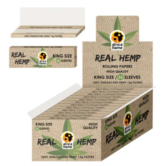 Africa Flame Pure Hemp King size