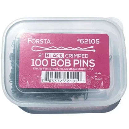 Bobbie Pins 2" - Black - 100pcs