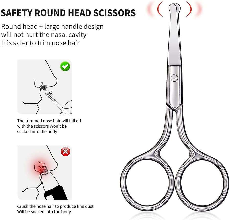 Nose Hair Trimming Scissor