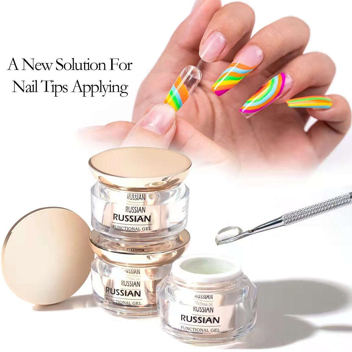 DIY Press-On Nail Kit - Choose your Tips & Glue