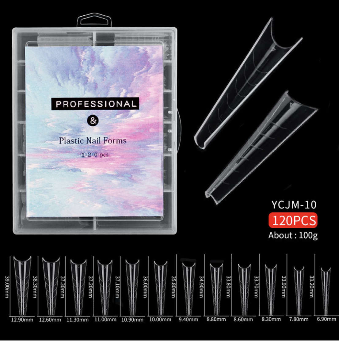 Poly Gel Kit 1 (Basic Kit) - Pick your colour & dua... - 4 - Pink (Translucent)/Clear Pink / YCJM 01