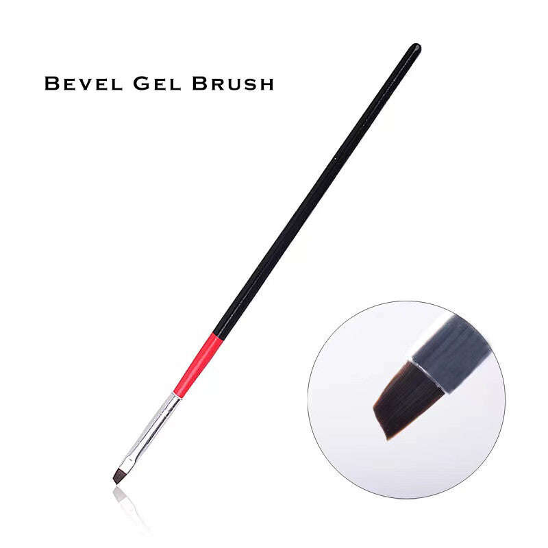 Nail Art Brush Set - 3pcs