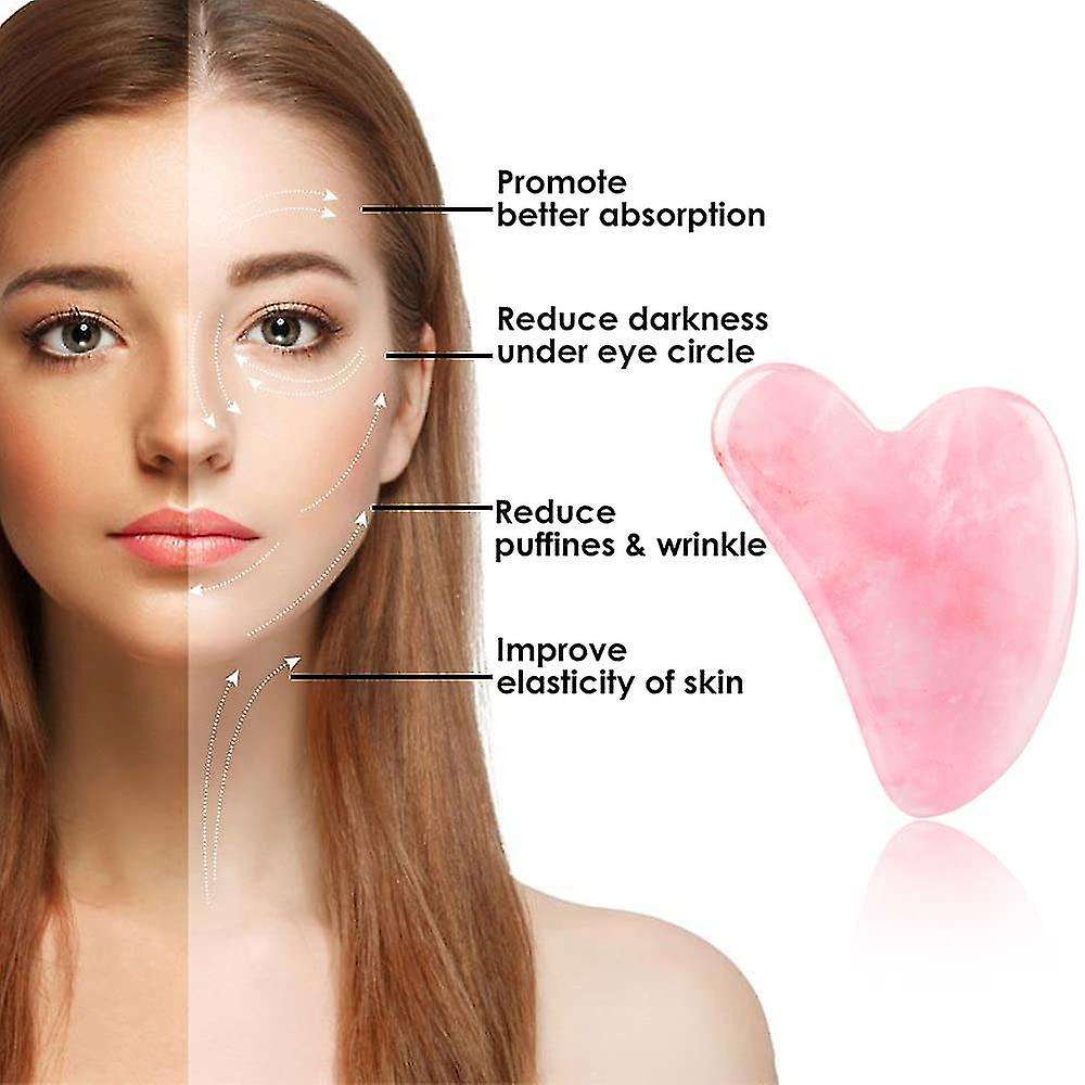 Gua Sha Face Massage Stone- 1pc