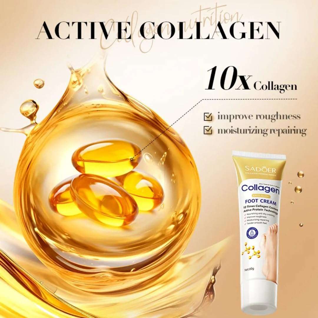 Sadoer - Collagen Anti-Aging Foot Cream - 60g