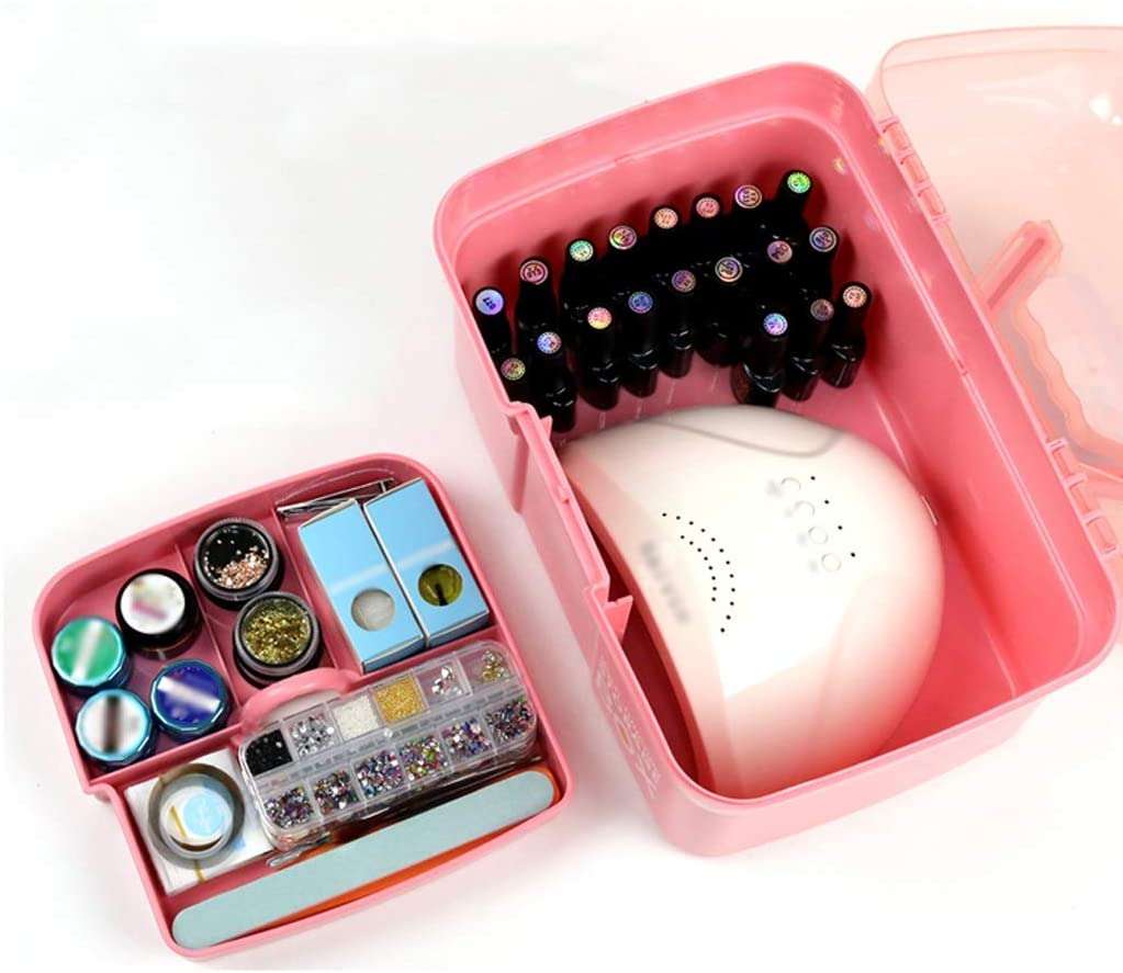 Storage Box Plastic - Tool Box - Pink