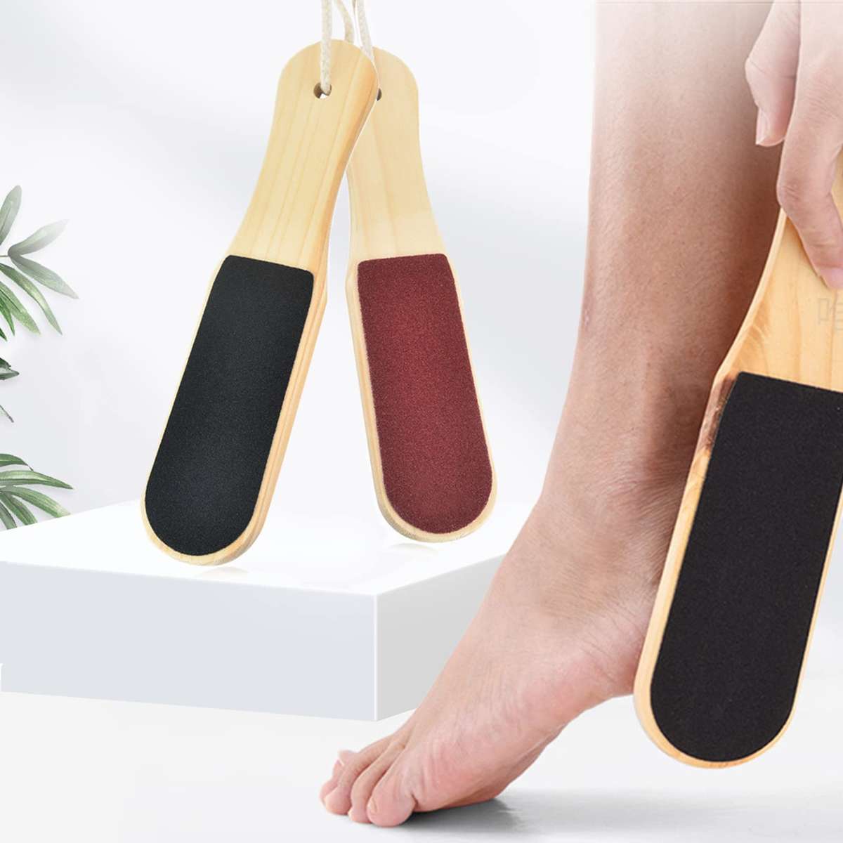 Wooden Foot File - 1pcs