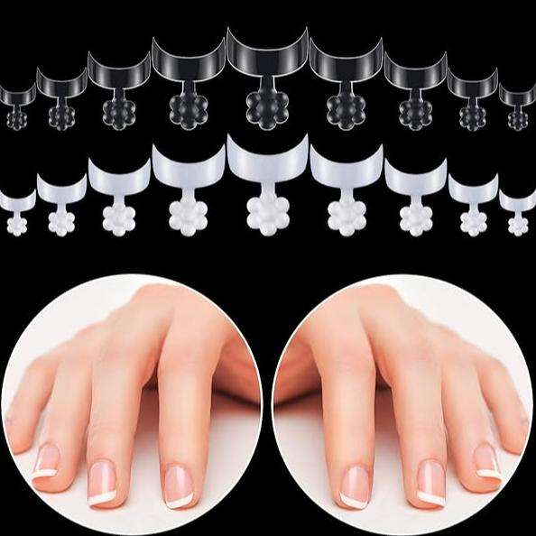 French Edge - Nail Tips - 100pcs