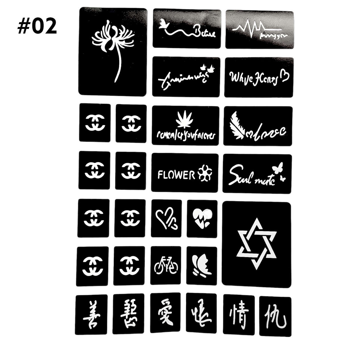Tattoo Stencils - Body