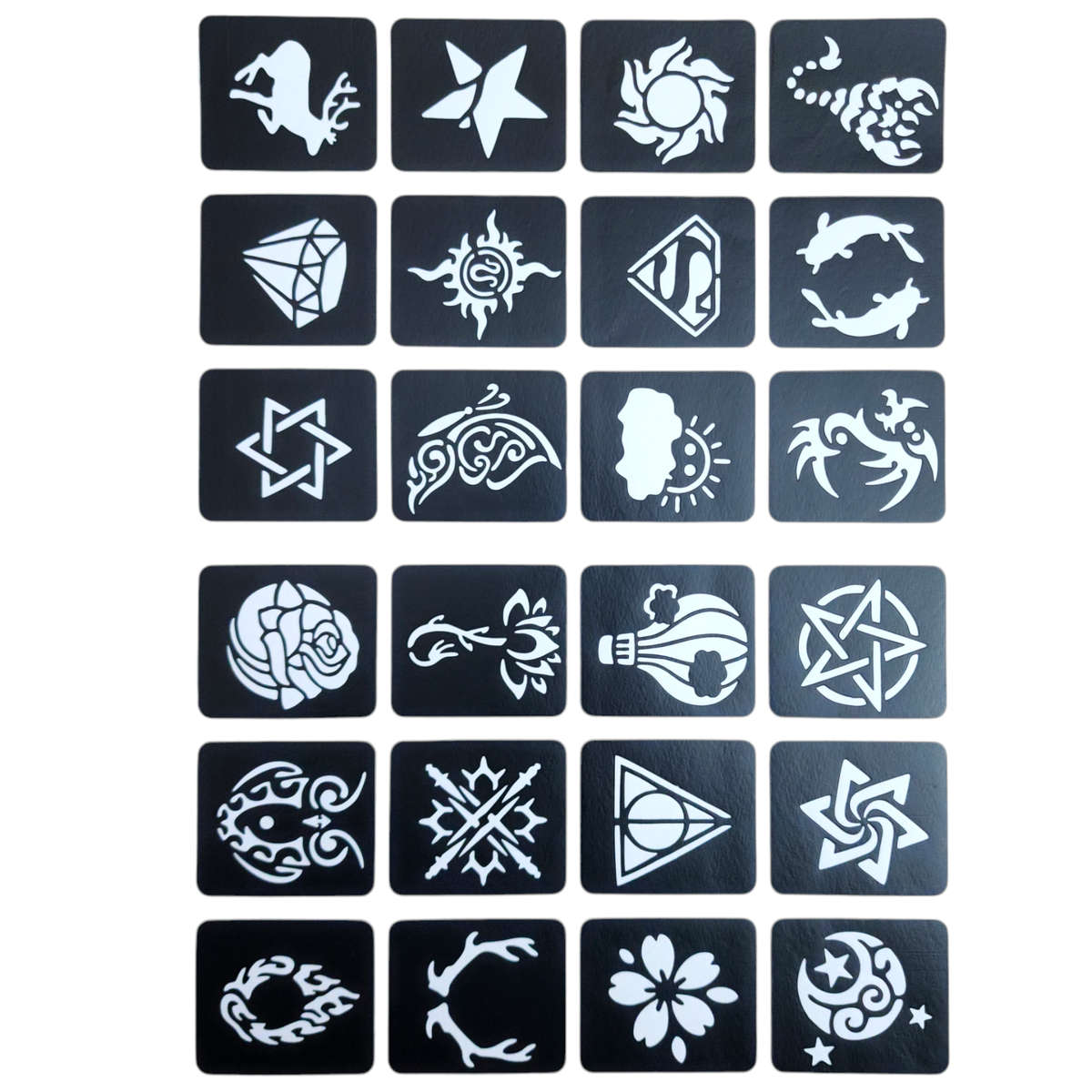 Tattoo Stencils - 12pcs