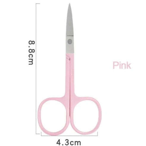 Eyebrow Scissors - Pink