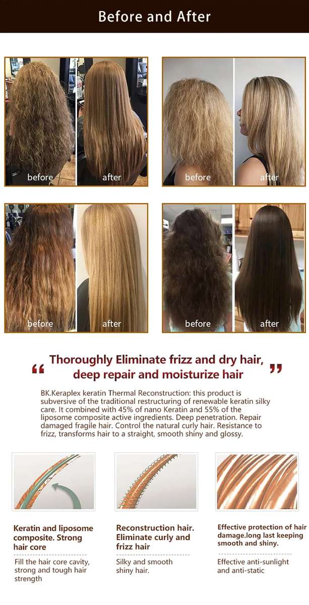 Keraplex - Brazilian Thermal Reconstruction - Step 2 - 1 Liter