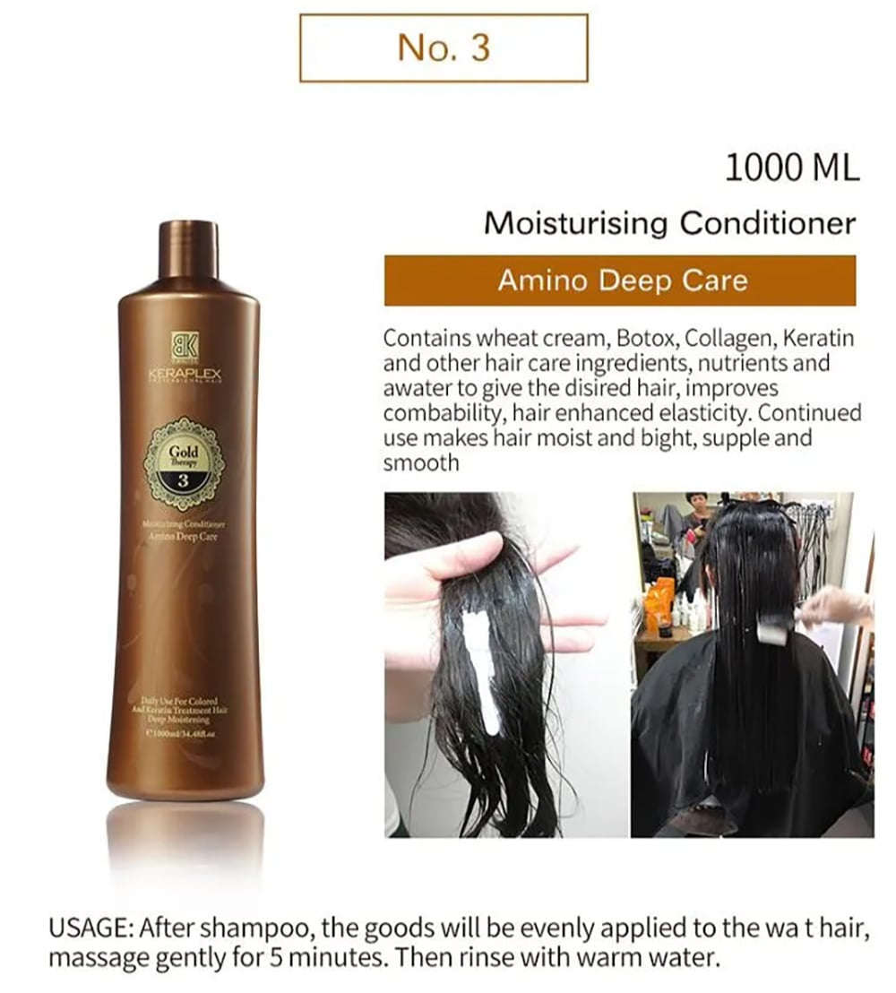 Keraplex - Brazilian Thermal Reconstruction - Step 2 - 1 Liter