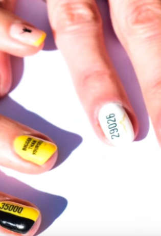Comrades 2027 - Nails Water Decals