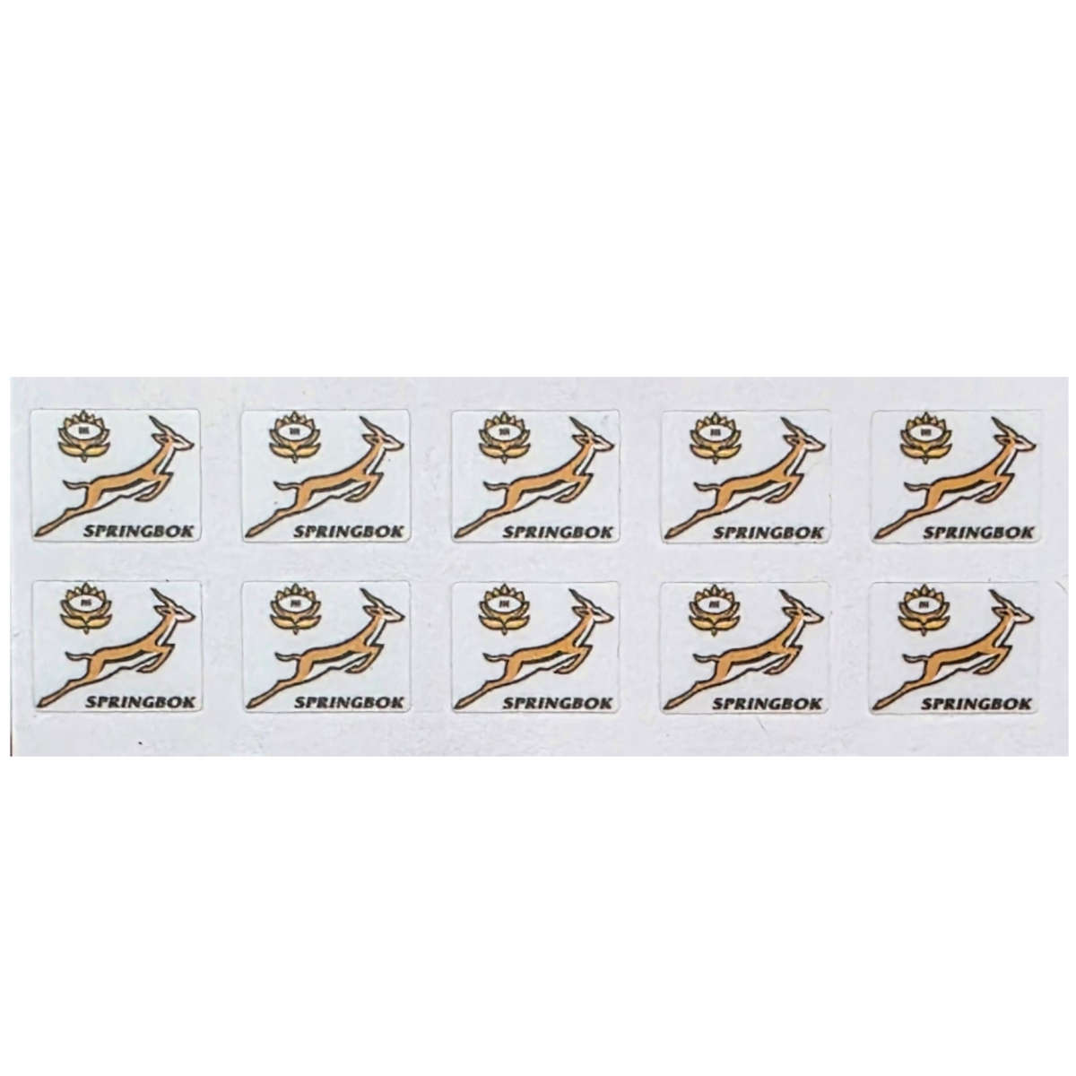 Nail Sticker - Springbok Rugby - Springbok Logo