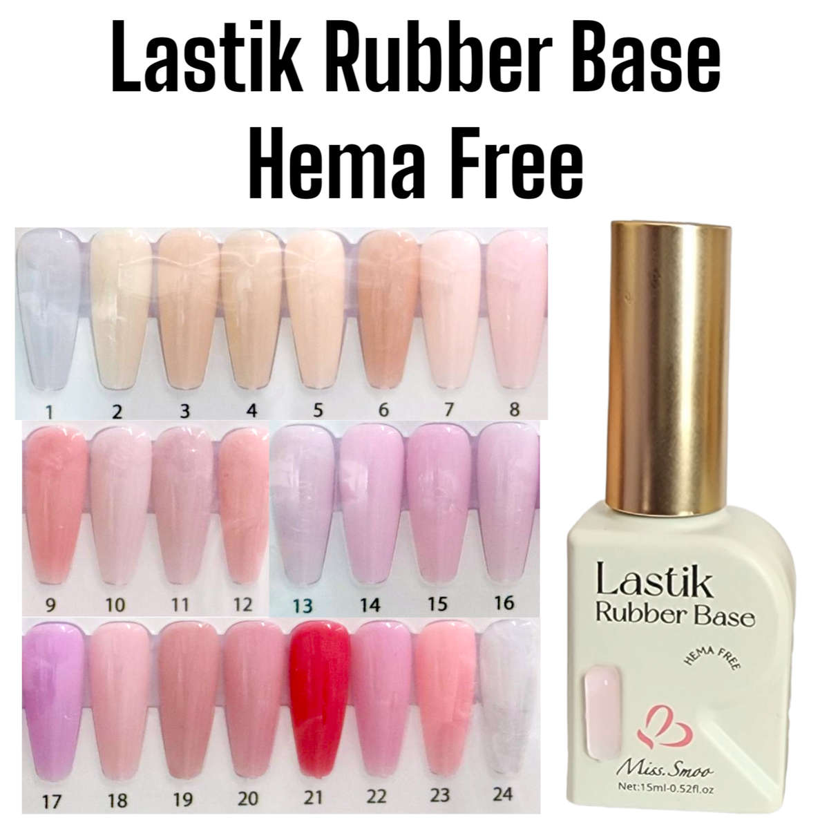 Lastik Rubber Base Coat - Hema Free