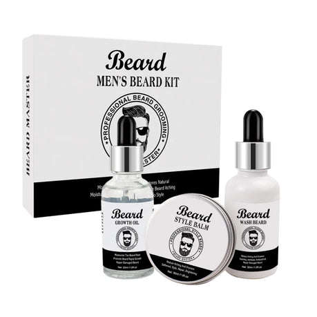 Men's Beard Kit - 3pcs