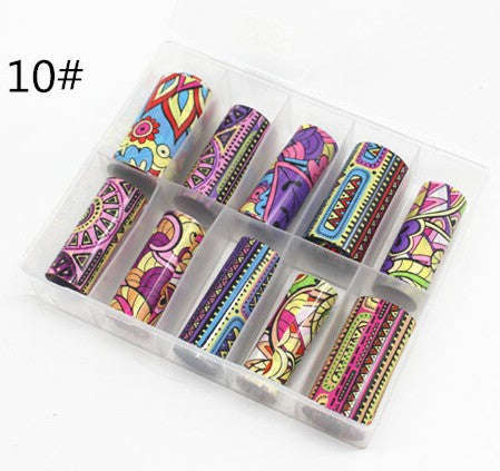 Foil Paper Box - 4cm x 100cm- 10pcs - #10