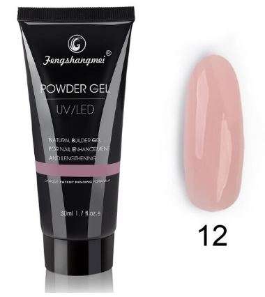 Fengshangmei Poly Gel / Powder UV Gel - 30ml - 12 - Nude / 30ml