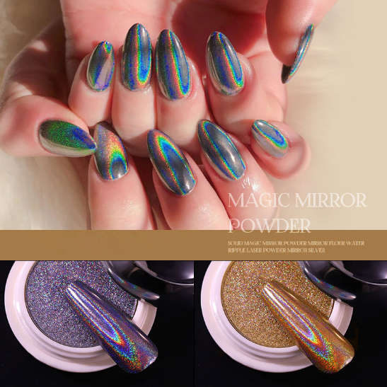 Solid Chrome Powder - Holographic