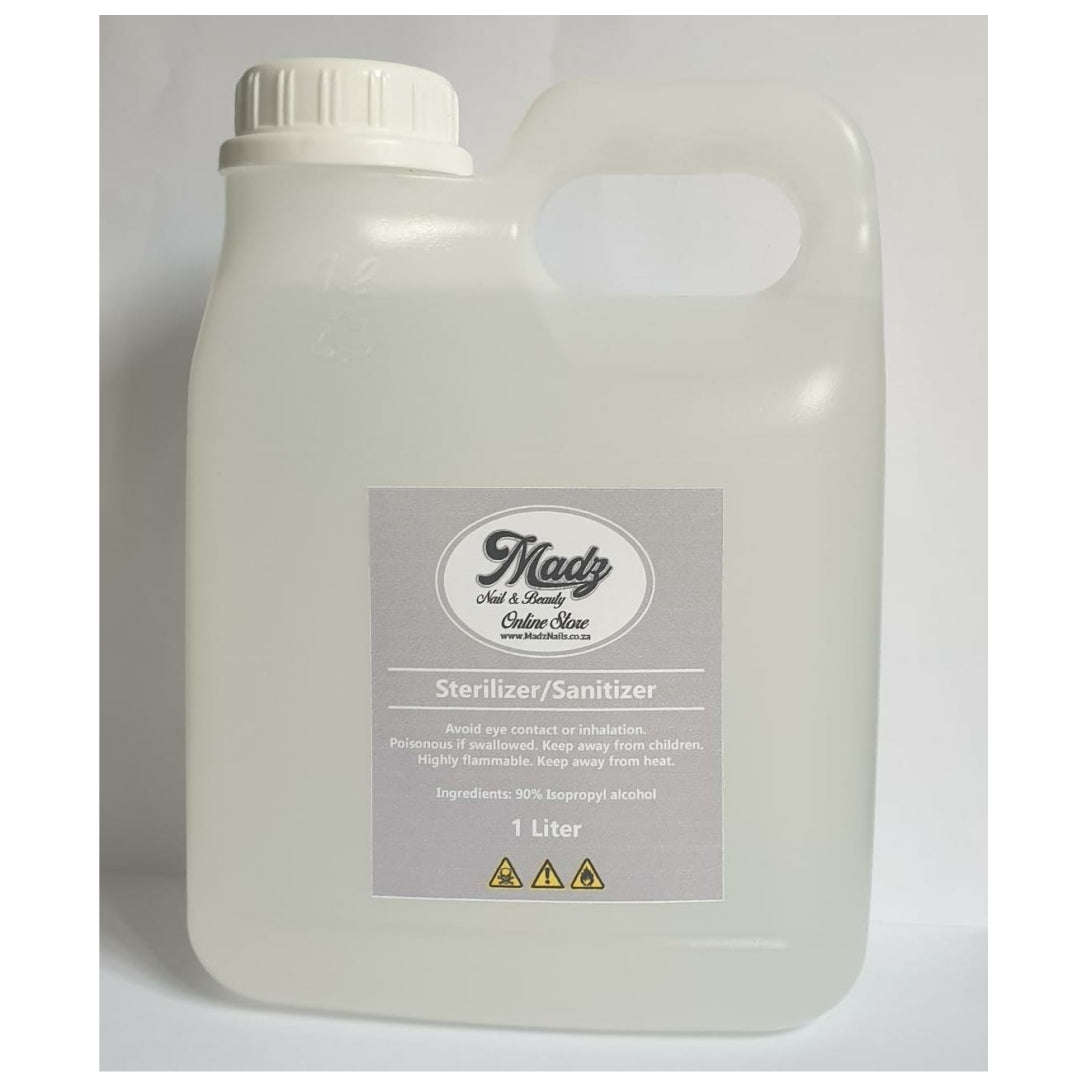 Sterilizer / Sanitizer - 1 Liter - 90% Isopropyl Alcohol