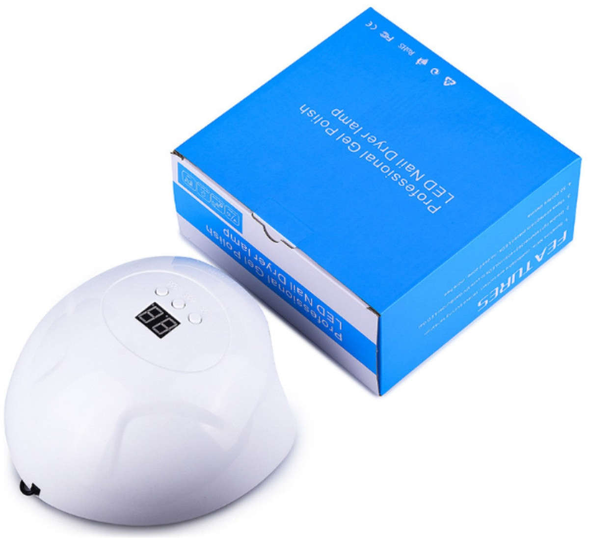 UV LED Light Nail Lamp - USB plug - 36W