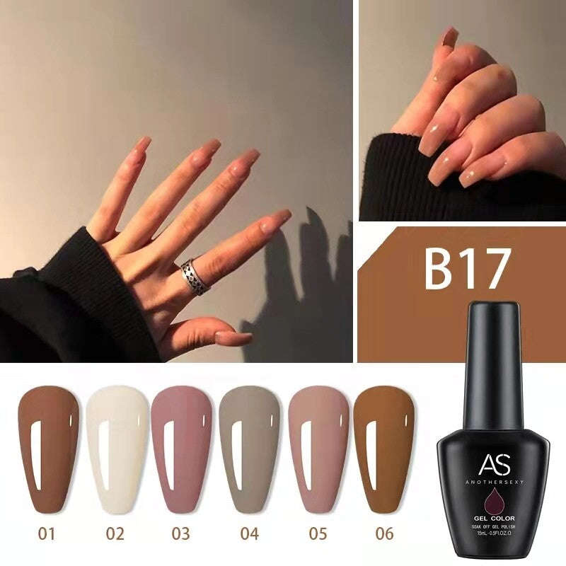 AS - UV Gel Polish - B17 (Nude/Pink/Brown) Series - B17-03