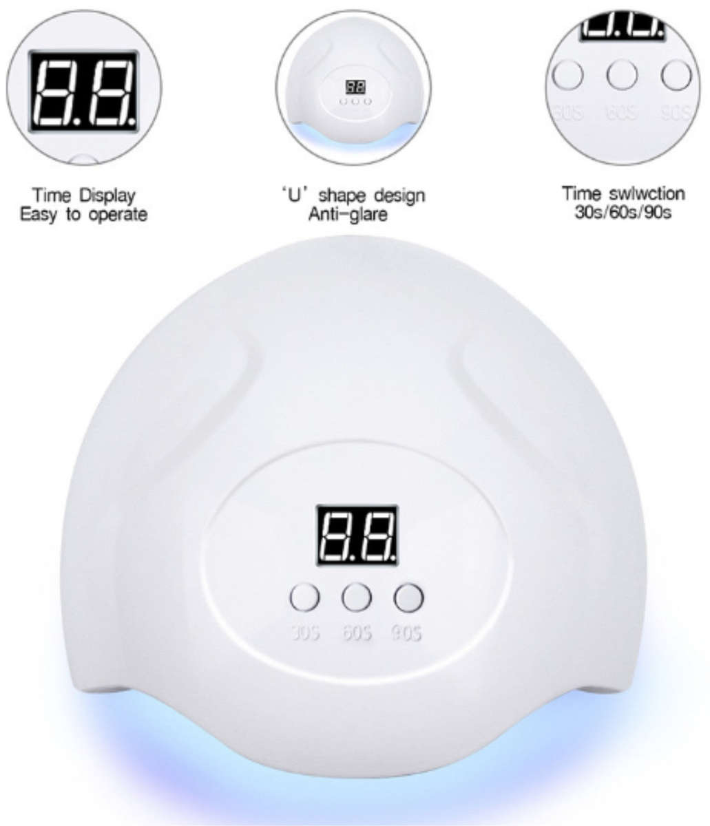 UV LED Light Nail Lamp - USB plug - 36W