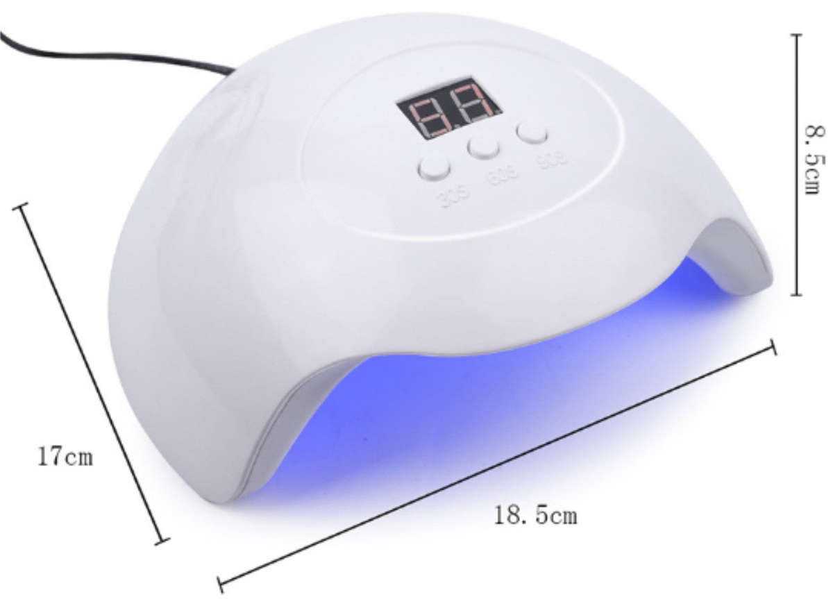 UV LED Light Nail Lamp - USB plug - 36W