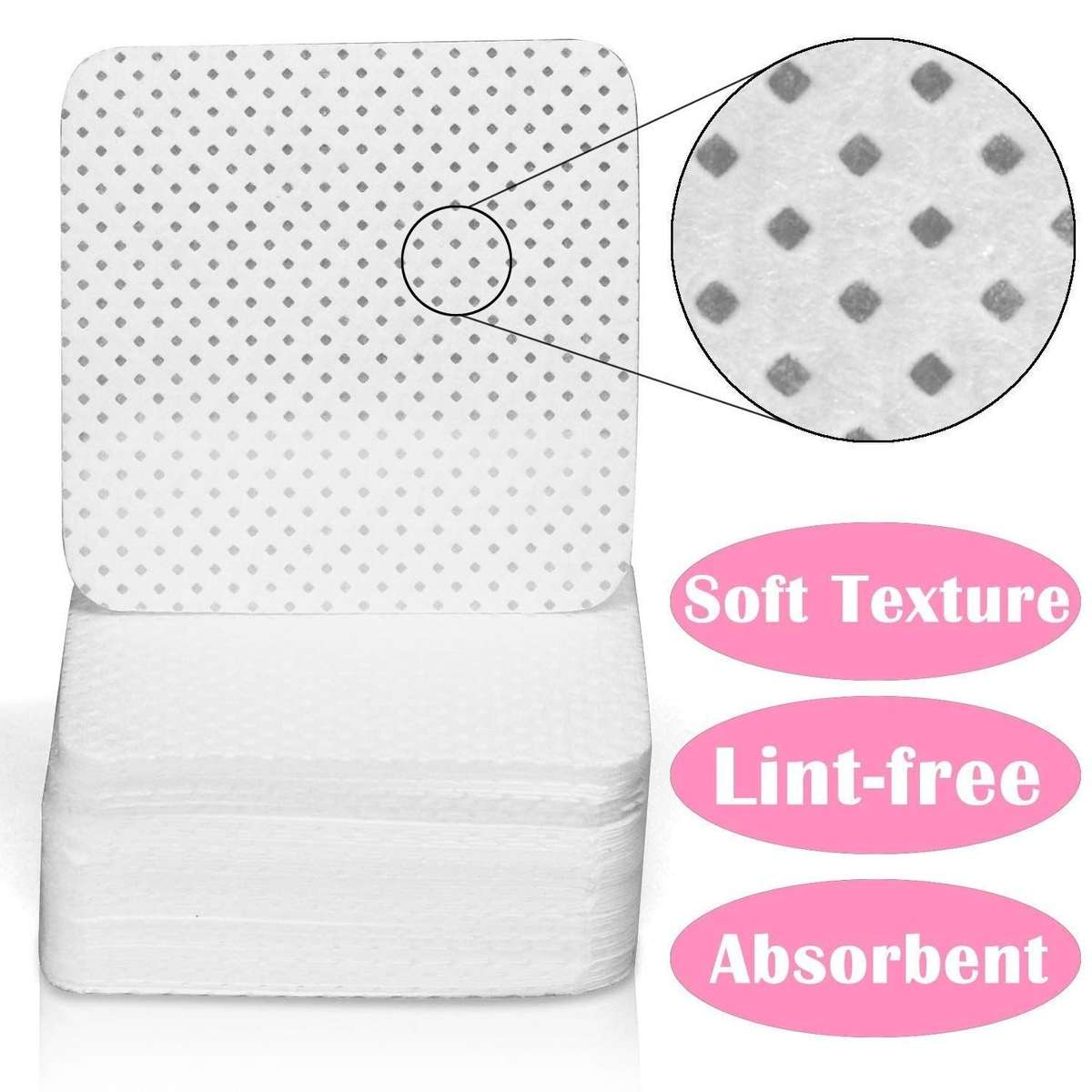 Cotton Wipes - Lint Free - 540pcs