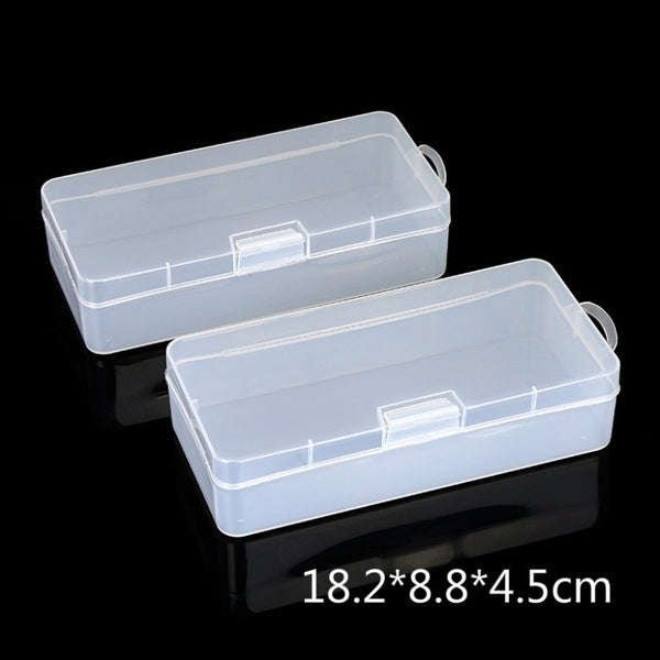 Rectangle Transparent Plastic Box Container