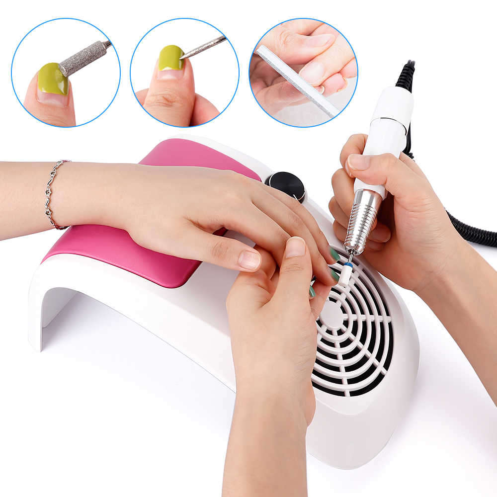 Nail Dust Collector -  White