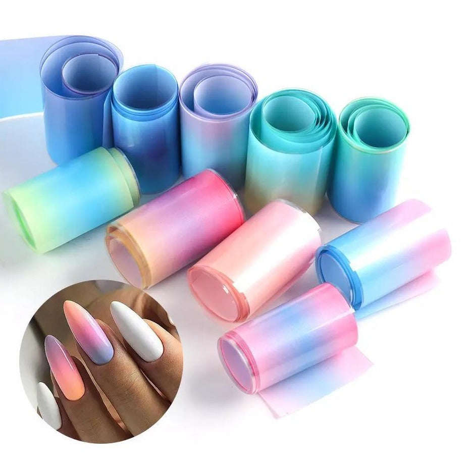 Foil Paper Box - 10pcs - Gradient Set A