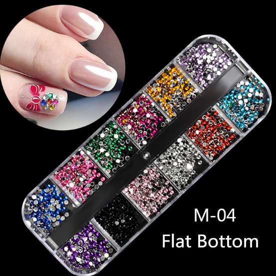 12 Grids Nail Decoration - M-04