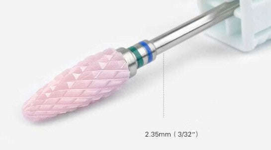 Ceramic Grinding Electric Nail File/Drill Bits - Pink