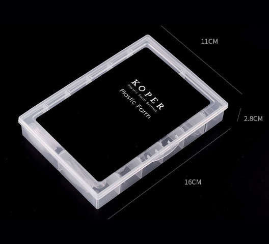 Koper Re-Usable Dual Form 120pcs for Poly Gel