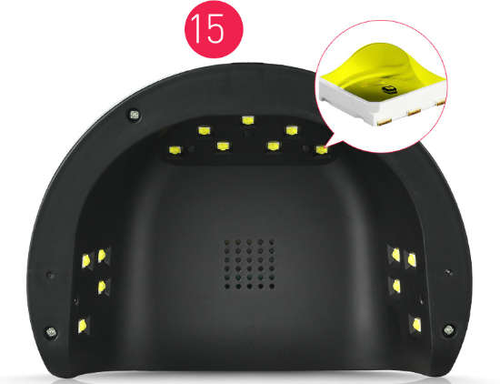 UV LED Light / Lamp 45W - USB Plug