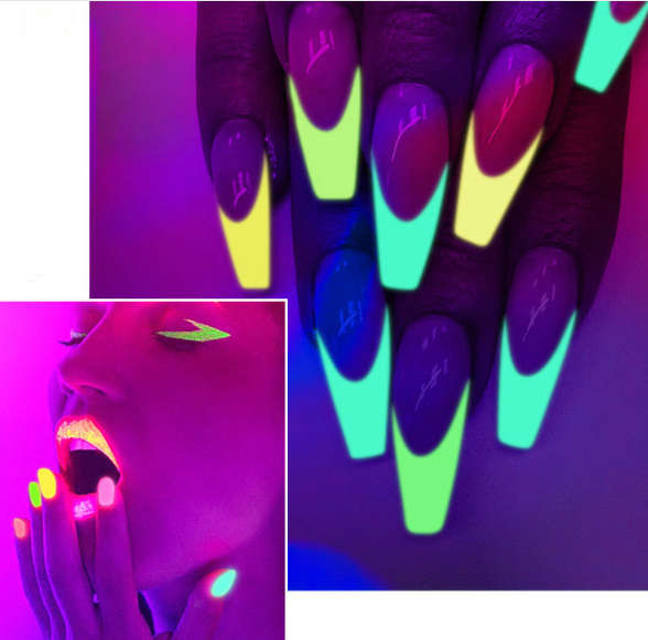 Glow in the dark Powder - 12pcs 