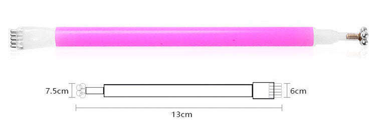 Cat Eye Magnet - Double Head Flower Pen