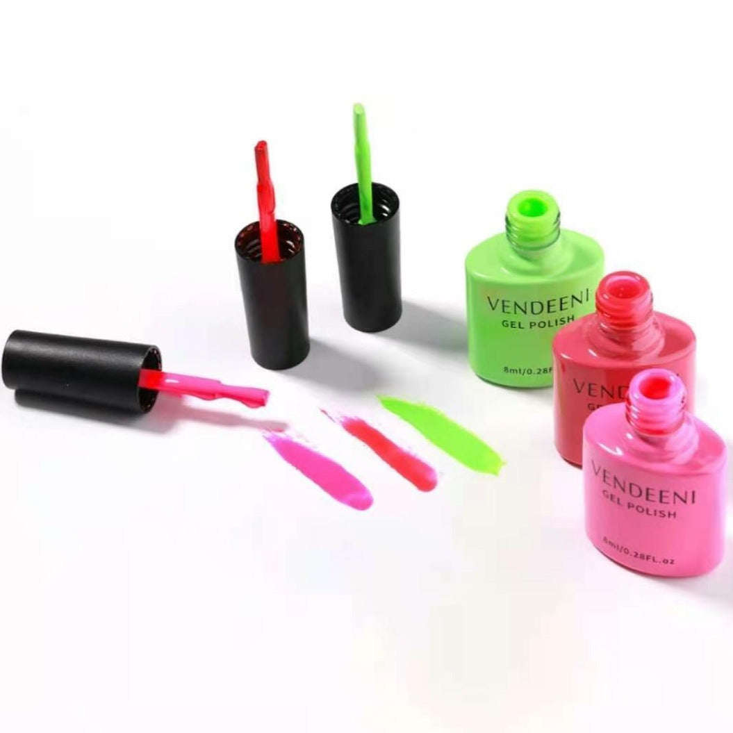 Vendeeni - UV Gel Polish - 3pcs Set - Set 1