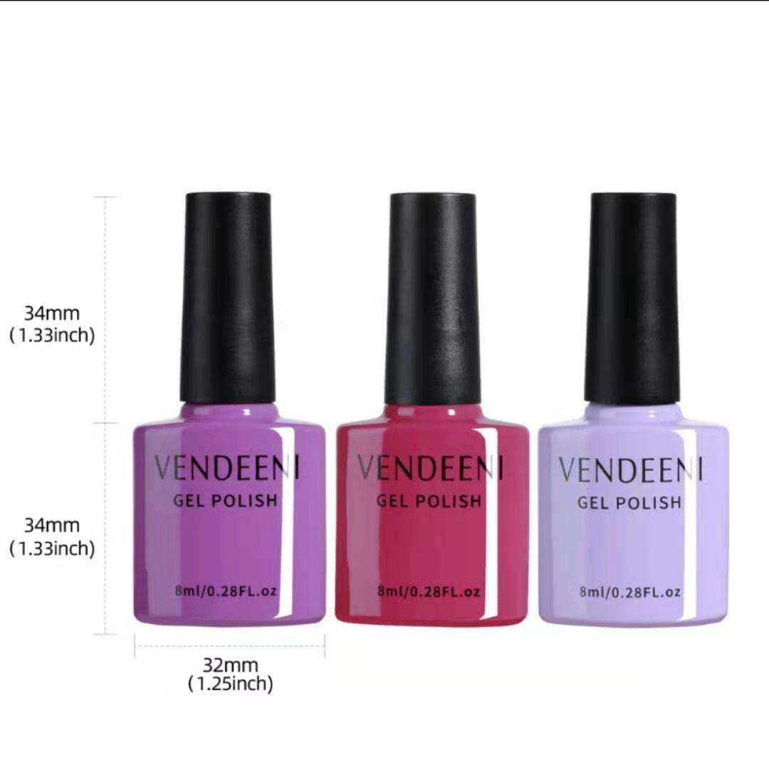 Vendeeni - UV Gel Polish - 3pcs Set - Set 3
