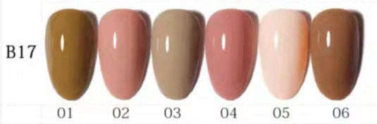 AS - UV Gel Polish - B17 (Nude/Pink/Brown) Series - B17-03