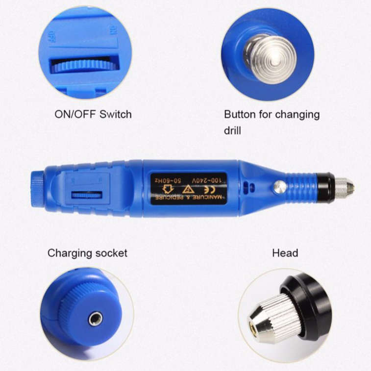 15,000 RPM Electric Nail Drill