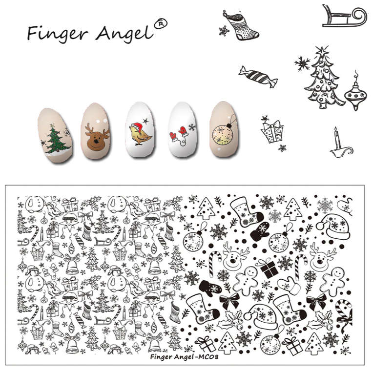 Stamping Plate - Finger Angel MC