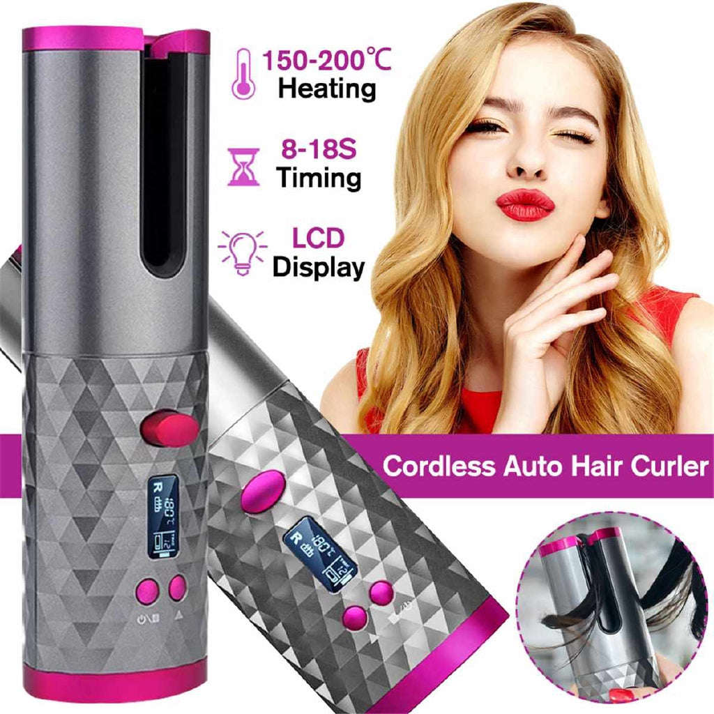 Professional Rechargeable 2 direction Automatic Hair Curler