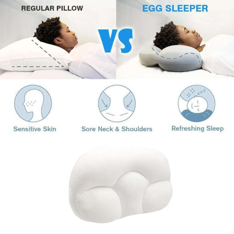 Comfortable Memory Foam Neck Sleeping Egg Pillow