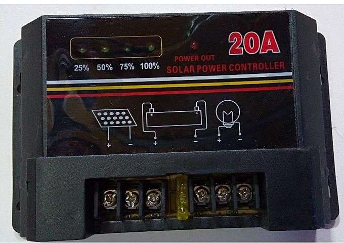 Power Solar Charge Controller 12V/24V-20A