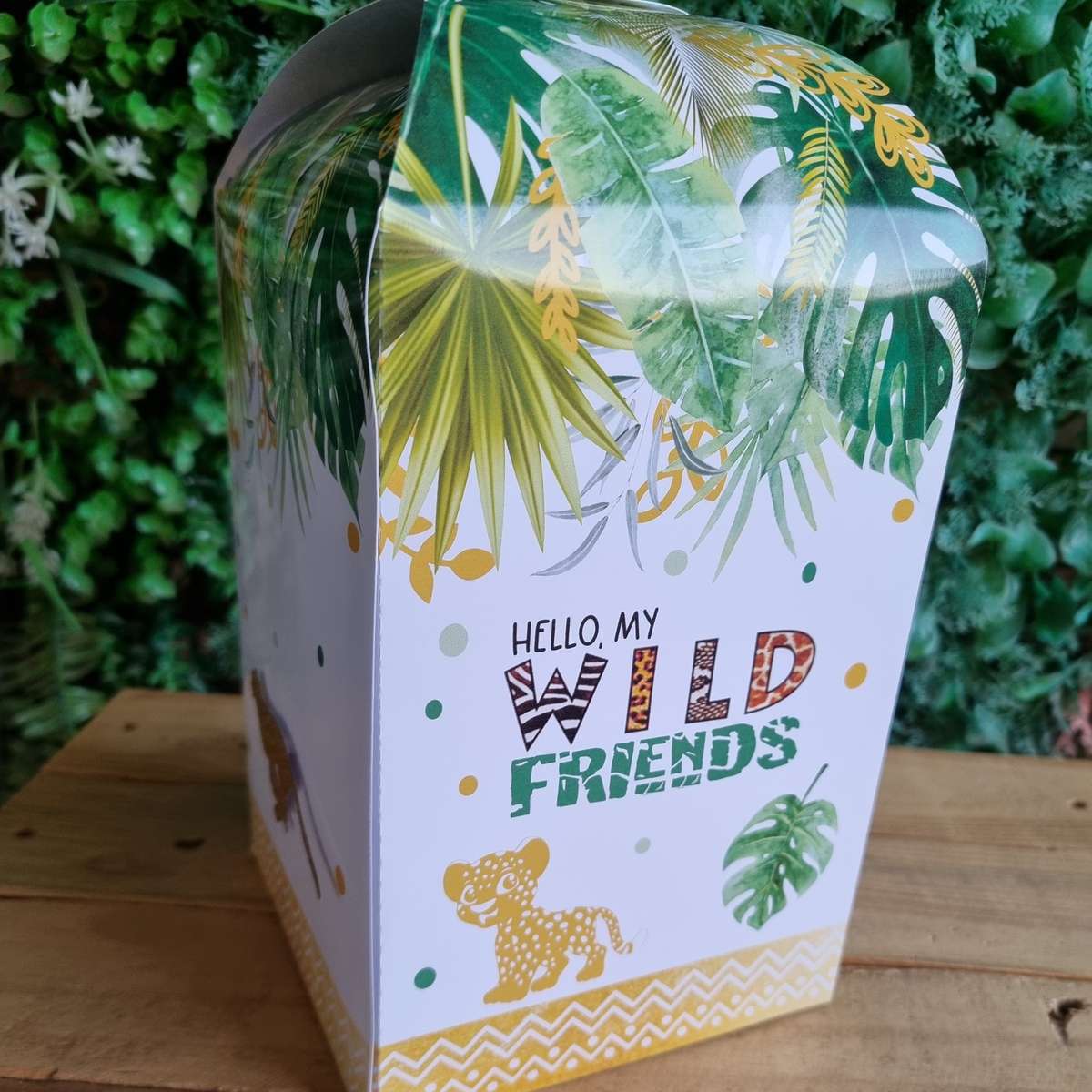 SAFARI WILD SQUARE BOX PARTY PACKS BOX Personalized Kids Party Favors South Africa