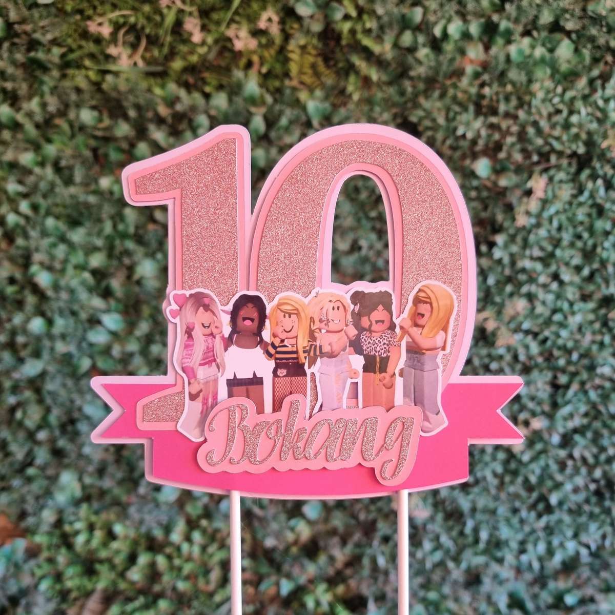 ROBLOX CAKE TOPPER Personalized Cake Toppers South Africa