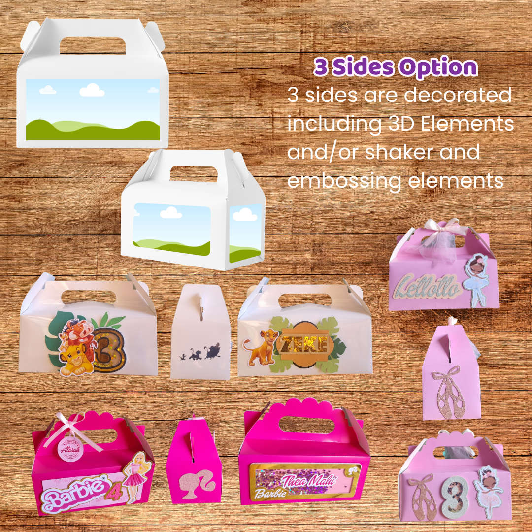 SPIDERGIRL PARTY PACK 5 BOXES Personalized Kids Party Favors South Africa