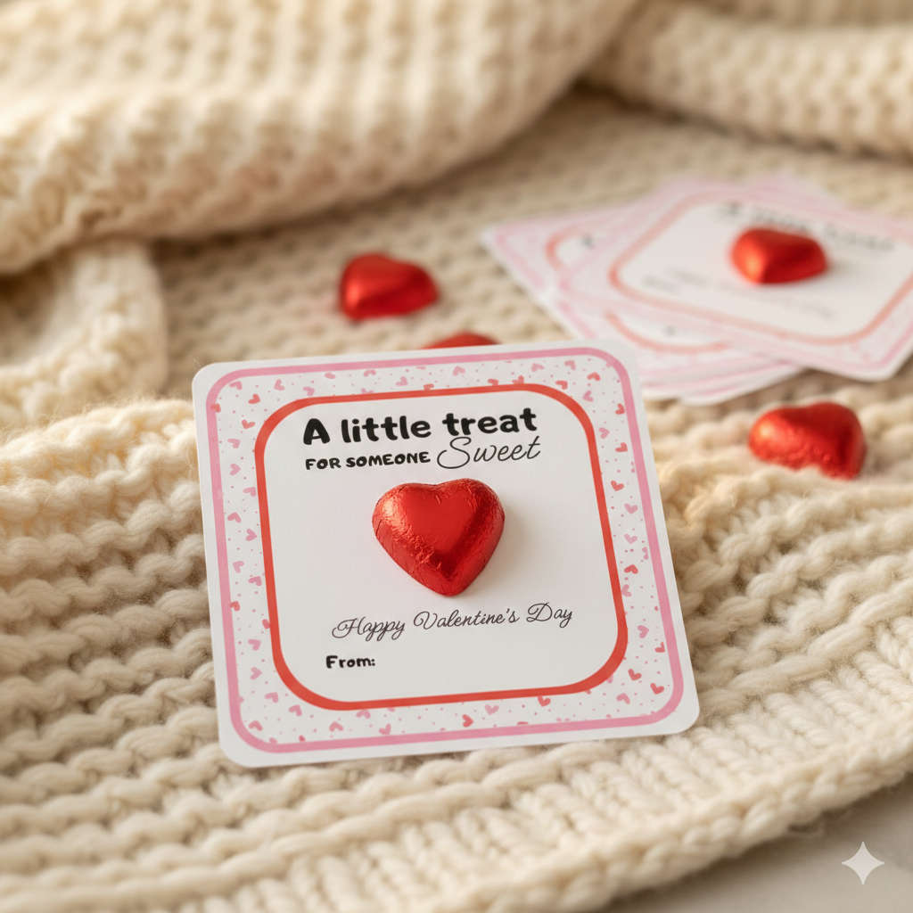 Valentine's Day Chocolate Cards